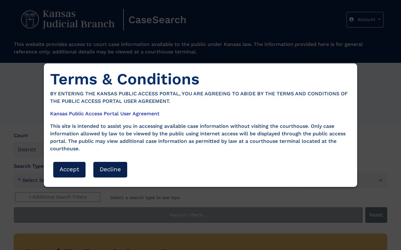 Crawford County court docket Kansas Public Access Portal